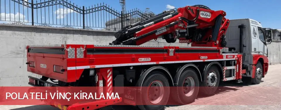 Polateli İlçemi Vinç Kiralama
